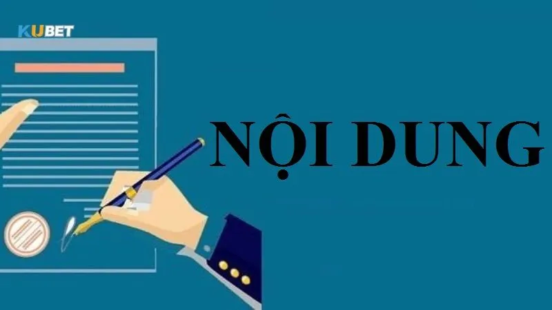 Nội dung quan trọng Nội dung quan trọng